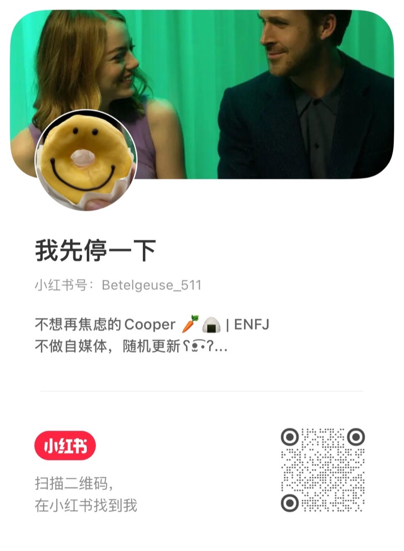 CooperのRedNoteプロフィールを開くQRコード